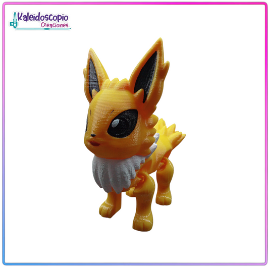 Figura de Jolteon Pequeño - Flexy Pokemon
