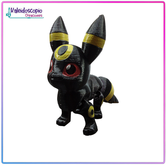 Figura de Umbreon Pequeño - Flexy Pokemon