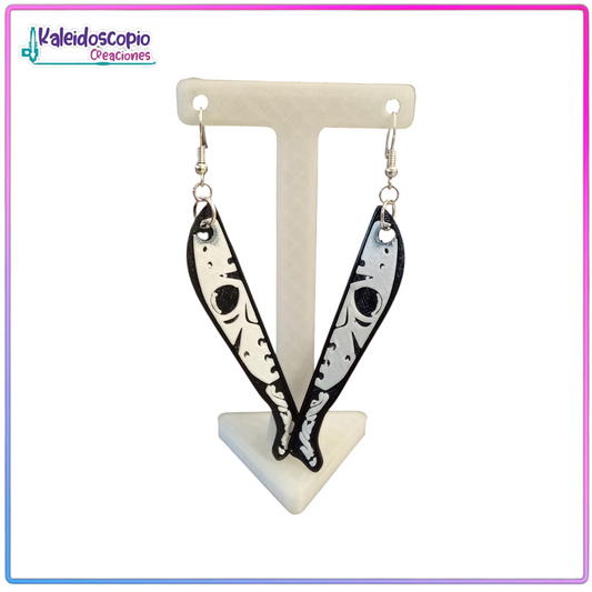 Aretes Jason Cuchillos
