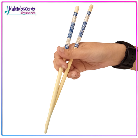 Palillos de Madera Para Ramen