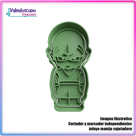Picolo Dragon Ball Super Cortador para galletas