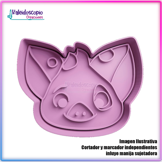 Rostro Pua - Cortador para galletas y fondant