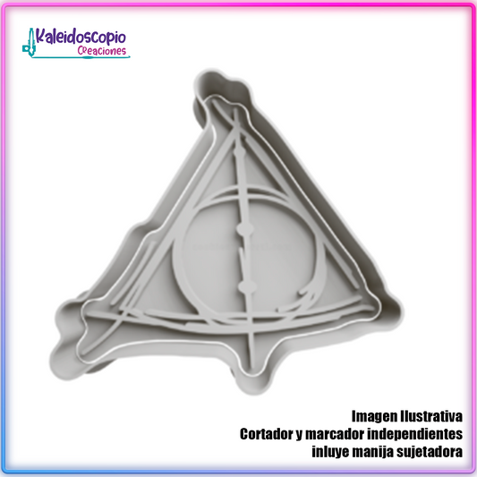 Simbolo Reliquias Cortador para galletas y fondant