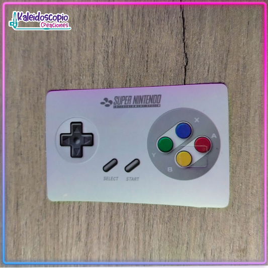 Super nintendo Sticker para tarjeta