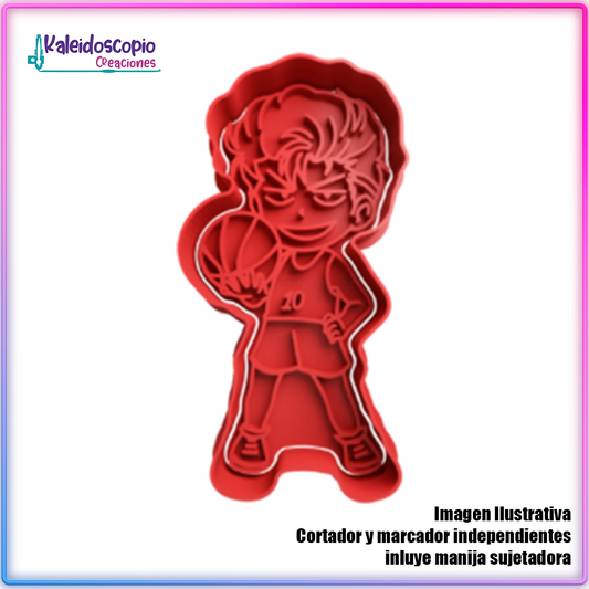 Hanamichi Sakuragi - Slam Dunk - Cortador de Galletas y Fondant