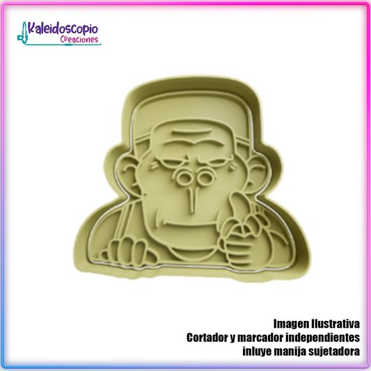 Takenori Akagi Banana - Slam Dunk - Cortador de Galletas y Fondant