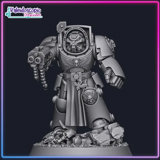 Terminador de Blindaje Pesado - Minis WAR HAMMER