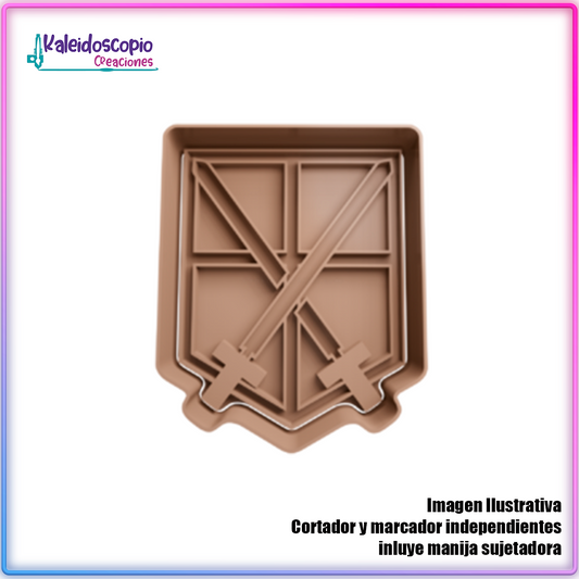 Tropas de reclutas - Cortador para galletas y fondant