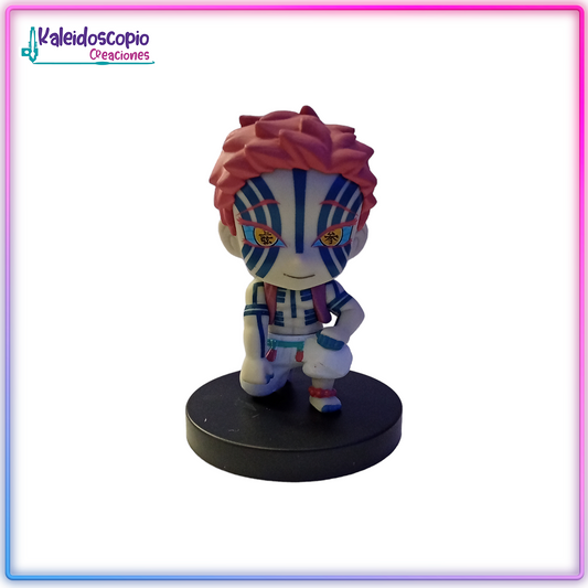 Akaza Tercer Luna Demoniaca - Mini Figura Demon Slayer - Bandai