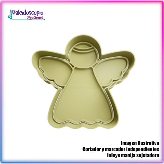 Angelito Cortador para galletas y fondant