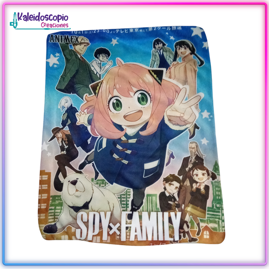 Mini Dakimakura Anya Forger Doble Vista