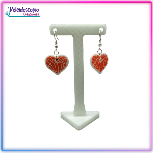 Aretes Corazon Conchita Dulce
