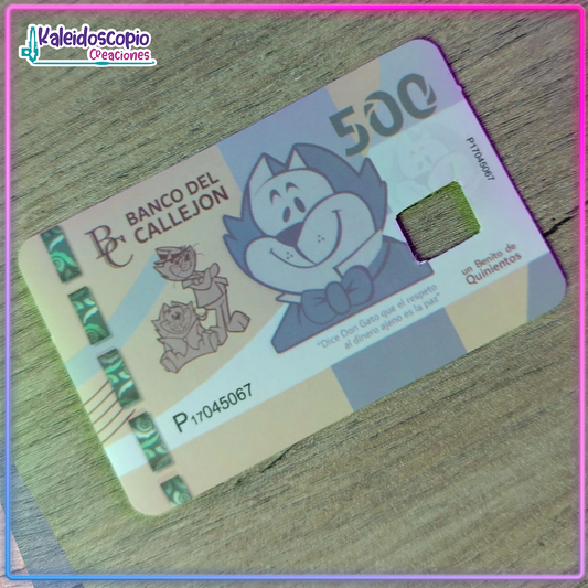 Benito Sticker para tarjeta