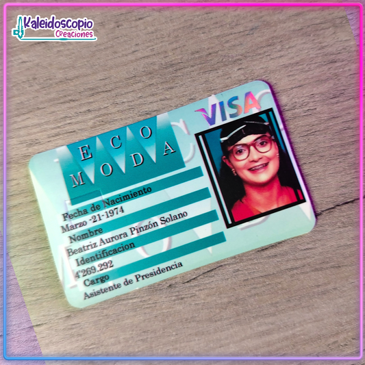 Betty Sticker para tarjeta