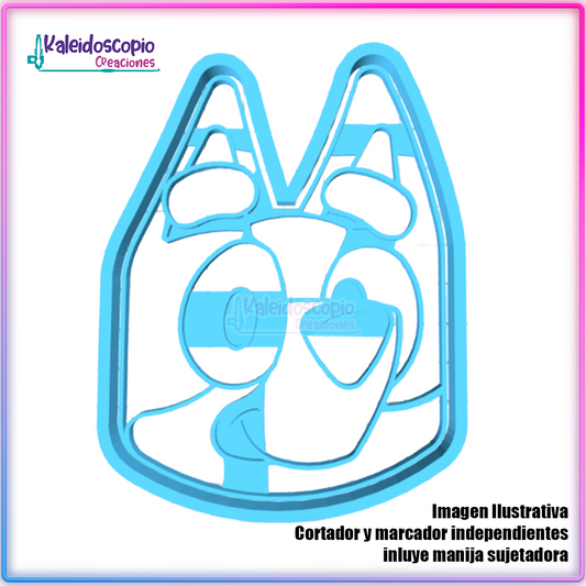 Bluey rostro