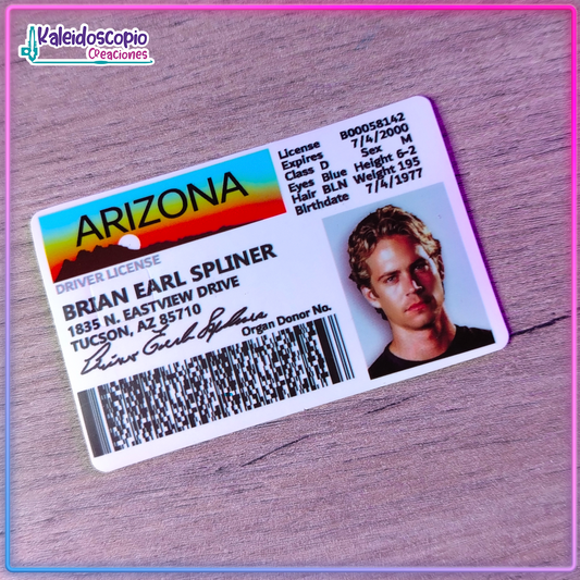 Brian Sticker para tarjeta