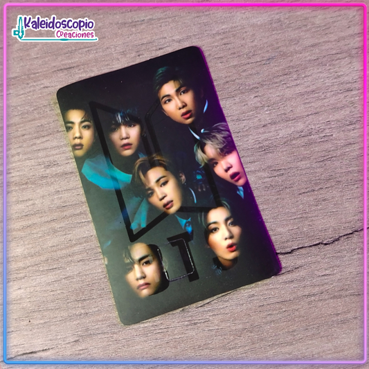 BTS v1 Sticker para tarjeta
