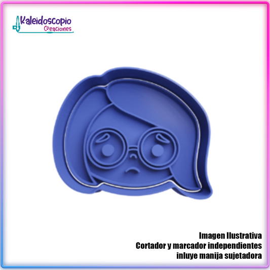Tristeza Cara Intesamente Cortador De Galletas