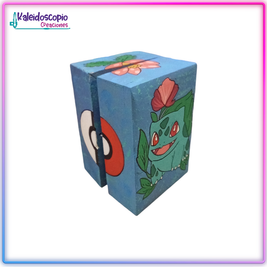 Caja de Madera Bulbasaur Pokemon