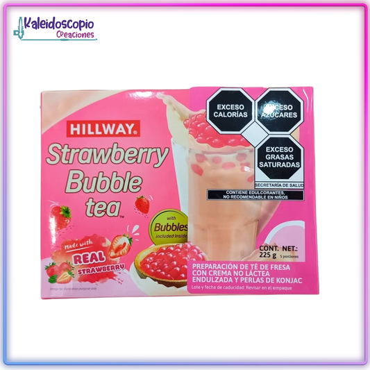 Bubble Tea Fresa Caja 225g