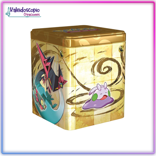 Stacking Tin 2024 Lata Apilable Idioma Ingles-Pokemon Tcg -