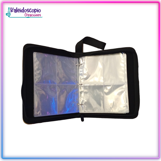 Carpeta Pokemon Diseño de Pikachu, Charmander y Squirtle - Carpeta Cartas Pokemon