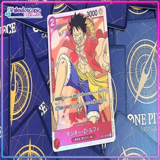 Carta One Piece brillosa - tcg