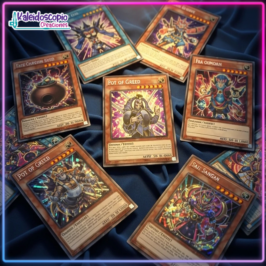 Carta Yugi-Oh brillosa - tcg