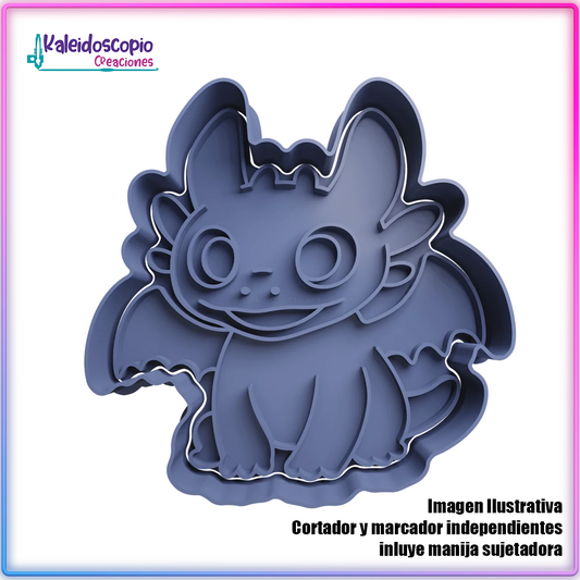 Chimuelo Chibi 2 Cortador para galletas