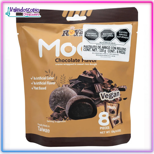 Royal Family Mochi Chocolate Flavor Paquete 8 pzs
