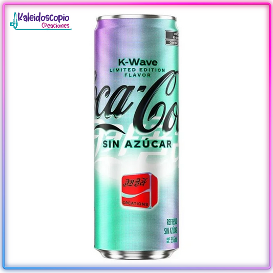Coca-Cola K-Wave sin azucar 355 ML
