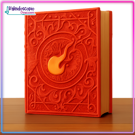 Libro Tomo del Fuego Magico Artefacto RPG