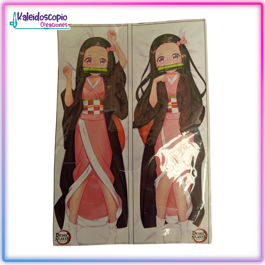 Dakimakura Nezuko Kamado Doble Vista