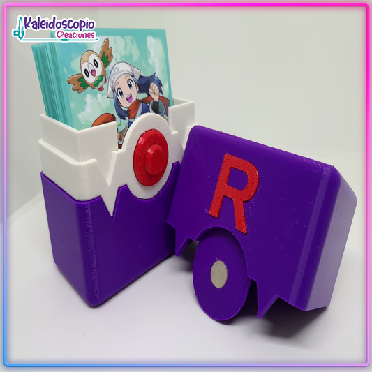 Deck box Pokeball Equipo Rocket