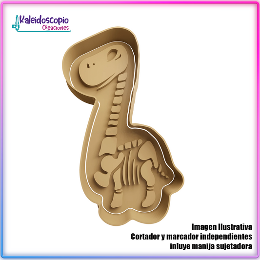 Diplodocus Fosil Cortador para galletas