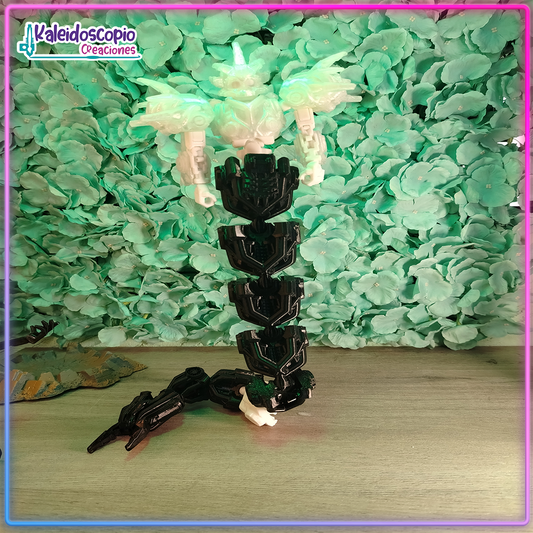 Lucky Dummy Guerrero Serpiente - Robot Multiarticulado
