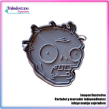 Zombie Plantas Vs Zombies Cortador de Galleta y Fondant Zombie Plantas Vs Zombies Cortador de Galleta y Fondant