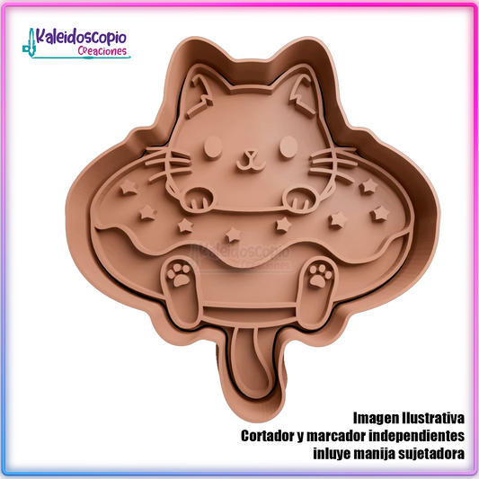 Gato Dona - Cortador para galletas y fondant