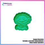 Girasol 2 Plantas Vs Zombies Cortador de Galleta y Fondant Girasol 2 Plantas Vs Zombies Cortador de Galleta y Fondant