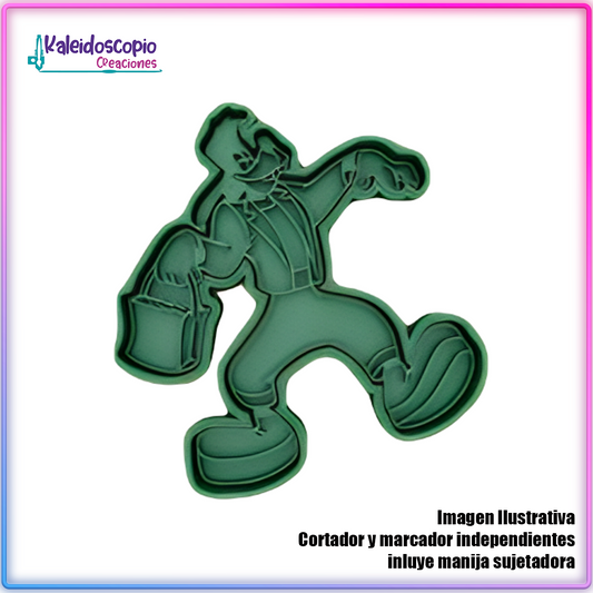 Goofy Hallowen Cortador de Galleta y Fondant
