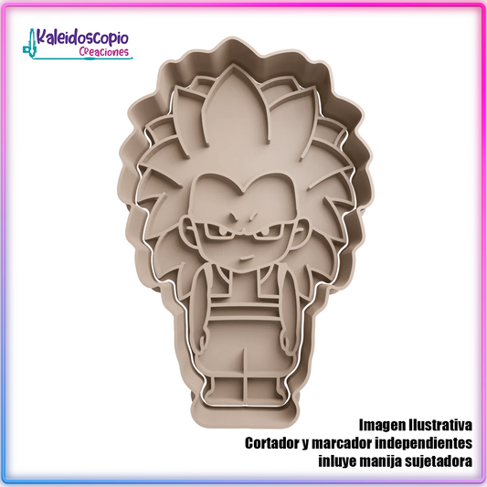 Gotenks Dragon Ball Super Cortador para galletas