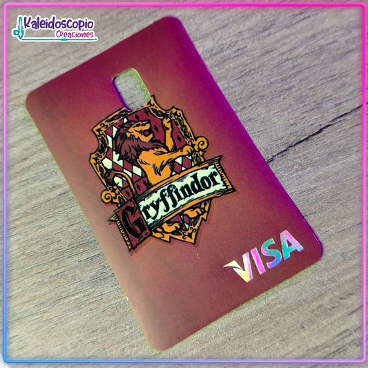 Gryffindor Sticker para tarjeta