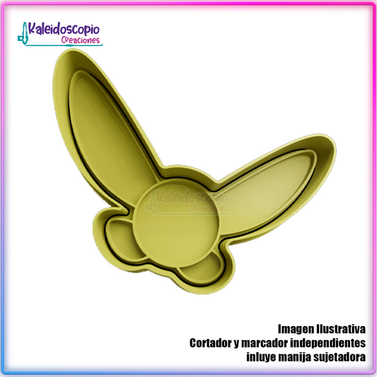 Hada Zelda - Cortador para galletas y fondant