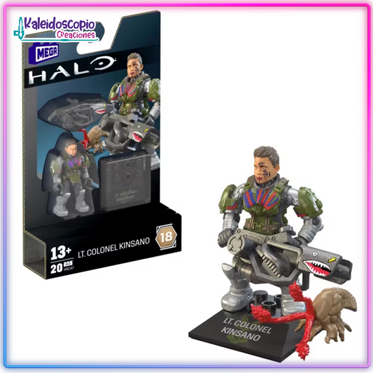 Halo Mega Blocks Colonel Kinsano