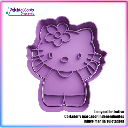 Hello Kitty 2 Cortador para galletas