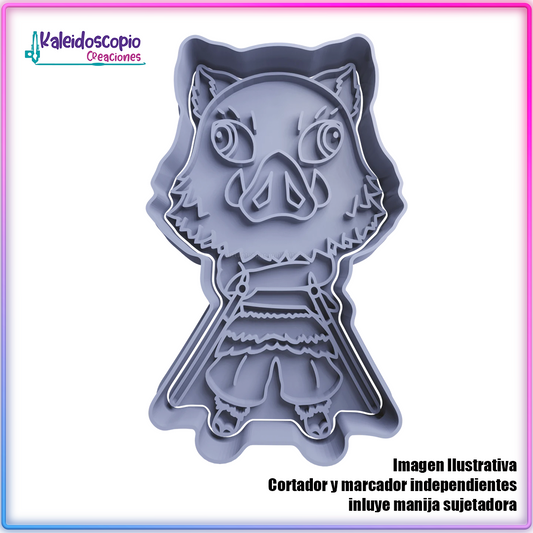 Inosuke Hashibira Chibi Cortador para galletas