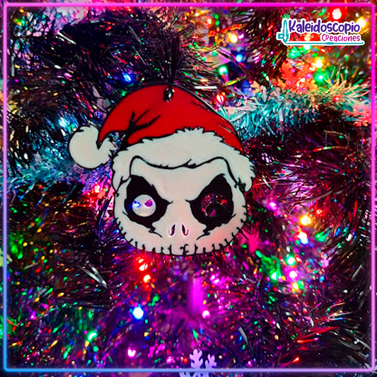 Jack Skeleton Rostro 2 - Ornamento Navideño