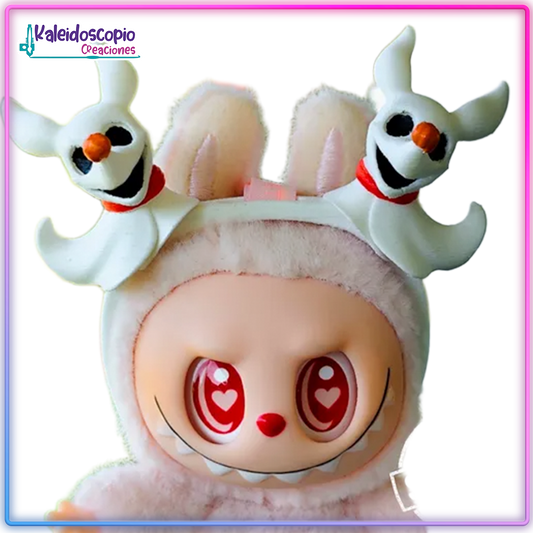 Cuernos Zero para Labubu