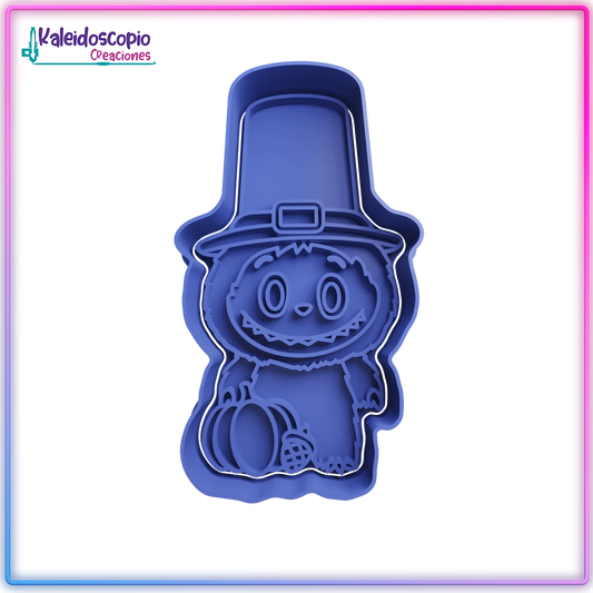 Labubu Hallowen Cortador para galletas