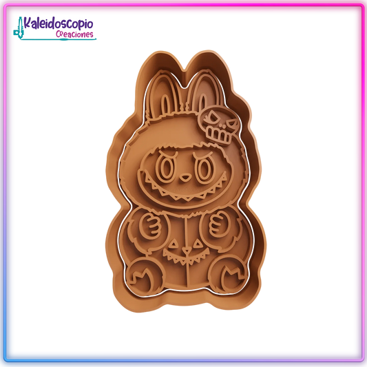 Labubu Calabaza Cortador para galletas